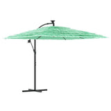 Garden Parasol with Steel Pole Green 269x269x235 cm 4005080