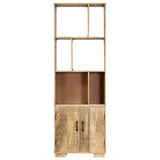 Bookshelf 60x35x180 cm Solid Mango Wood 247481
