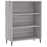Highboard Grey Sonoma 69.5x34x180 cm Engineered Wood 3200087