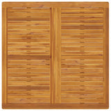 Garden Dining Table 110x110x75 cm Solid Wood Acacia 366369