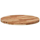 Table Top Round 80x4 cm Solid Wood Acacia 4008704