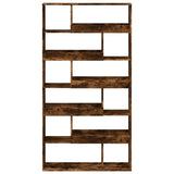 Bookcase Smoked Oak100x33x187.5 cm Engineered Wood 3309352