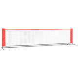 Tennis Net Black and Red 400x100x87 cm Polyester 93757