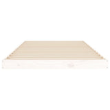 Bed Frame without Mattress White 100x200 cm Solid Wood Pine 823455