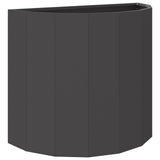 Planter Black 60 x 30 x 50 cm Steel 883717