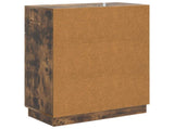 Sideboard Smoked Oak 66 x 34.5 x 87 cm Engineered Wood 895330