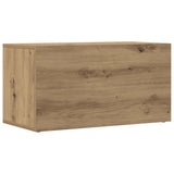 LP Storage Box Artisan Oak 69.5x34x36 cm Engineered Wood 855787