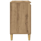 Sink Cabinet Artisan Oak 58x33x60 cm Engineered Wood 857115