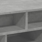 ZNTS Coffee Table Concrete Grey 70x70x29 cm Engineered Wood 840747