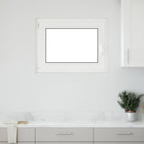 Basement Window "RISOR" 80x60 cm Tilt&Turn DIN Left White 4108354