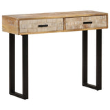 Console Table 100x30x75 cm Solid Mango Wood 320823