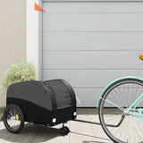 Bike Trailer Black 30 kg Iron 94143