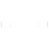 Garden Raised Bed Light Brown 485 x 50 x 36 cm Galvanised Steel 42017347