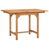 7 Piece Garden Dining Set Solid Teak Wood 3059594