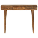 Console Table Solid Mango Wood 102x30x79 cm 246976