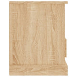 TV Cabinet Sonoma Oak 93x35.5x45 cm Engineered Wood 816467