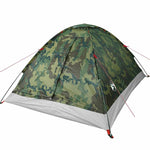 Camping Tent Dome 4-Person Camouflage Waterproof 4009638