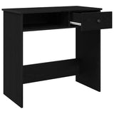 Desk Black 80x40x75 cm Engineered Wood 860473