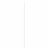 Sliding Door White 93 x 211 cm Solid Pine Wood and Glass 3332234