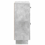Sideboard Concrete Grey 66 x 34.5 x 90 cm Engineered Wood 893948