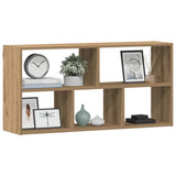 Wall Shelf Artisian Oak 100x25x50 cm Engineered Wood 853280