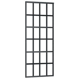 Sliding Door with Hardware Set ESG Glass&Aluminium 76x205 cm 3081962