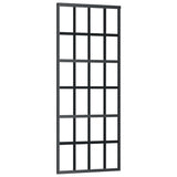 Sliding Door with Hardware Set ESG Glass&Aluminium 76x205 cm 3081962