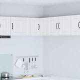 Wall Corner Cabinet LUCCA White 57 x 57 x 40 cm Engineered Wood 884955
