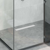 2 in 1 Shower Drain Silver 60 cm Stainless Steel 304 42015938