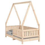 Kids Bed Frame 70x140 cm Solid Wood Pine 834501