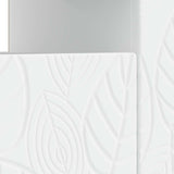 LED TV Cabinet White Engineered Wood 897125