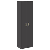 Storage Cabinet Black 60 x 40 x200 cm Steel 3406202
