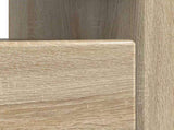 LED TV Cabinet Sonoma Oak Engineered Wood 897567