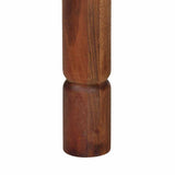 Dining Table 120x60x77 cm Solid Wood Acacia 4102366