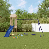 ZNTS Outdoor Playset Solid Wood Pine 3155822