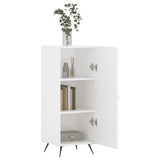 ZNTS Sideboard White 34.5x34x90 cm Engineered Wood 828508