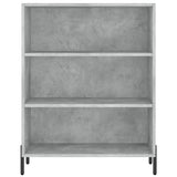 Highboard Concrete Grey 69.5x34x180 cm Engineered Wood 3196079