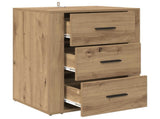 Bedside Cabinet Artisan Oak 35 x 50 x 60 cm Engineered Wood 881061