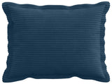 Cushion Cover 12 pcs HOUTEN Navy Blue 45 x 45 cm Corduroy 918651