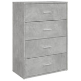 Sideboard Concrete Grey 60x31x84 cm Engineered Wood 840502
