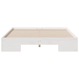 Bed Frame White 140 x 190 cm 873035