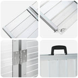 Ramp for Wheelchair 270 kg Silver 270 kg Aluminium 42021095