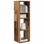 ZNTS Book Cabinet Old Wood 34x31x112 cm Engineered Wood 860290