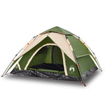 ZNTS Camping Tent Dome 5-Person Green Quick Release 4004185