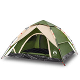 ZNTS Camping Tent Dome 5-Person Green Quick Release 4004185