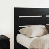 Headboard Black Oak Engineered Wood 887530