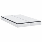 Mattress 2 pcs White and Grey 60 x 200 cm Bonell Spring 4106441