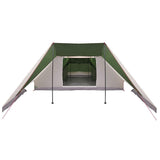 Tipi Tent with Roof Green 660 x 456 x 200 cm Taffeta 42000975