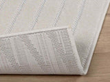 Indoor and Outdoor Rug PALMERAS Cream 240 x 340 cm Polyester 42022576
