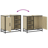 Bathroom Sink Cabinet Sonoma Oak 65x33x60 cm Engineered Wood 849285